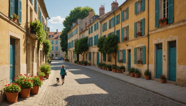 Vivre dans le quartier résidentiel des Couronneries